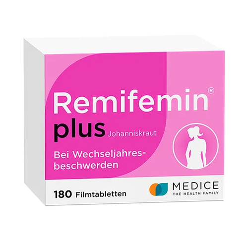 Remifemin plus Johanniskraut bei Wechseljahresbeschwerden 180 St MEDICE Arzneimittel Pütter bei onfy.de kaufen 16156069