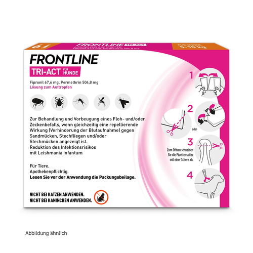 Frontline Tri-Act Hu5-10kg 6 St Boehringer Ingelheim Vetmedica Gmbh bei onfy.de kaufen 16359861