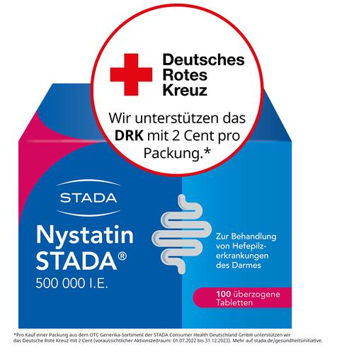 Nystatin Stada 500.000 I.e. Überzogene Tabletten 100 St STADA Consumer Health Deutschland bei onfy.de kaufen 00892375