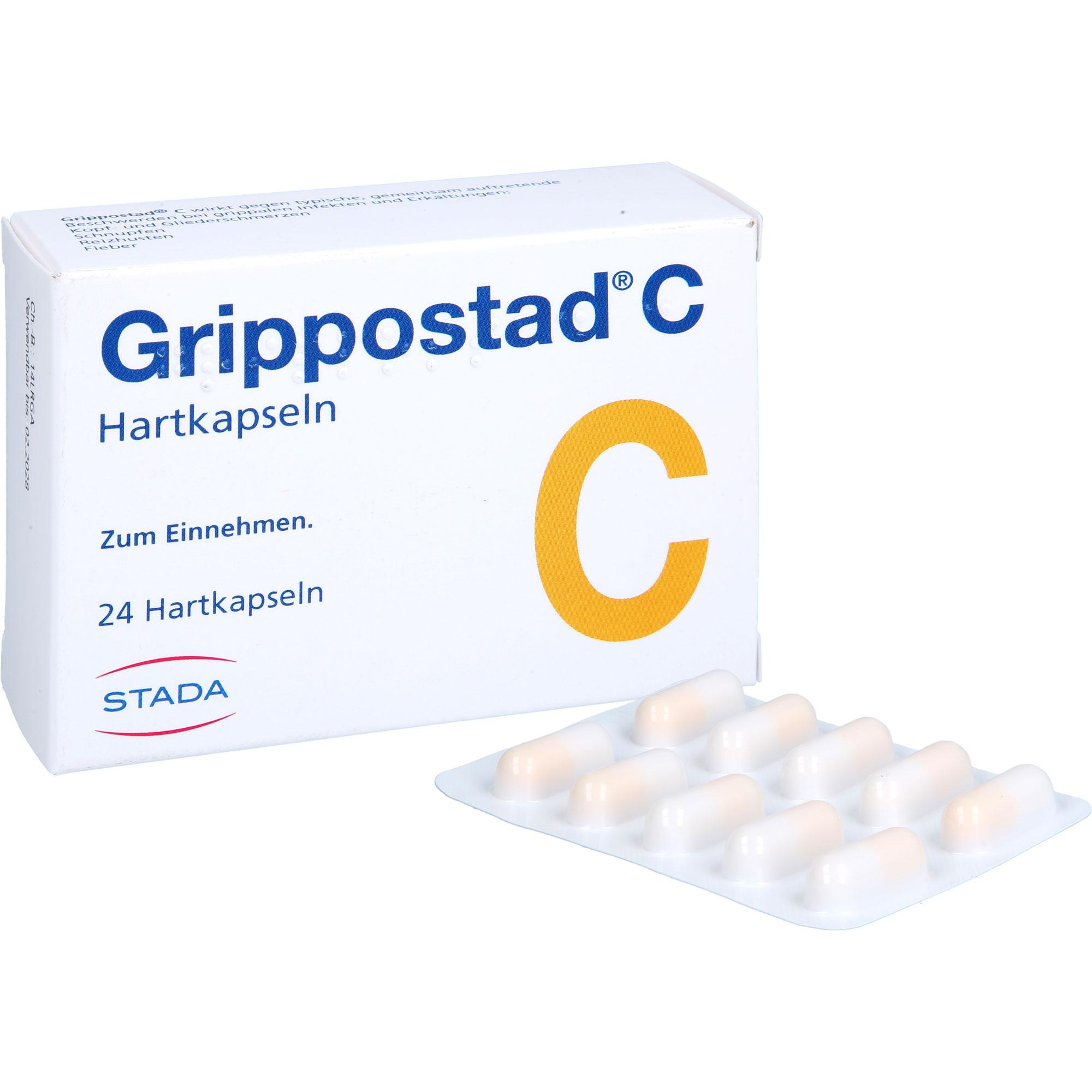 Grippostad C Hartkapseln 24 St 1 0 1 Carefarm bei onfy.de kaufen 19158318