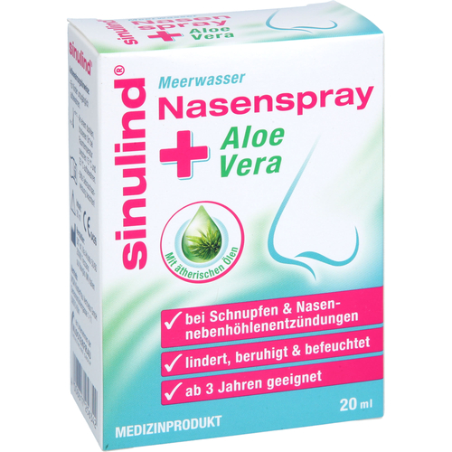 Sinulind Meerw. Nasenspray + Aloe Vera 20 ml MCM KLOSTERFRAU Vertr. bei onfy.de kaufen 19173157