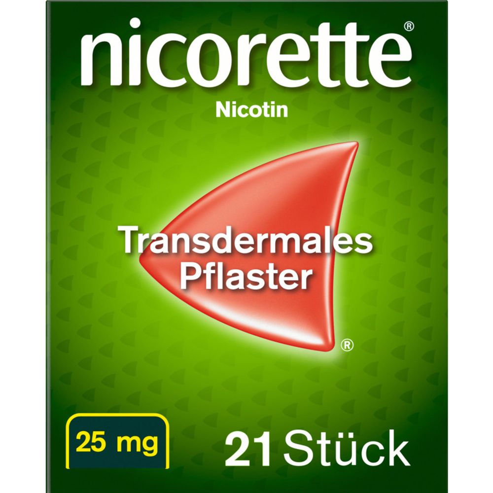 Nicorette Tx Pflaster 25 mg Transdermales Plaster 21 St Kenvue Germany GmbH (OTC) bei onfy.de kaufen 19922883