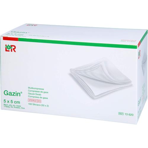 Gazin Mullkomp.5x5 cm Steril 8Fach 50x2 St Acti Medi bei onfy.de kaufen 17831946