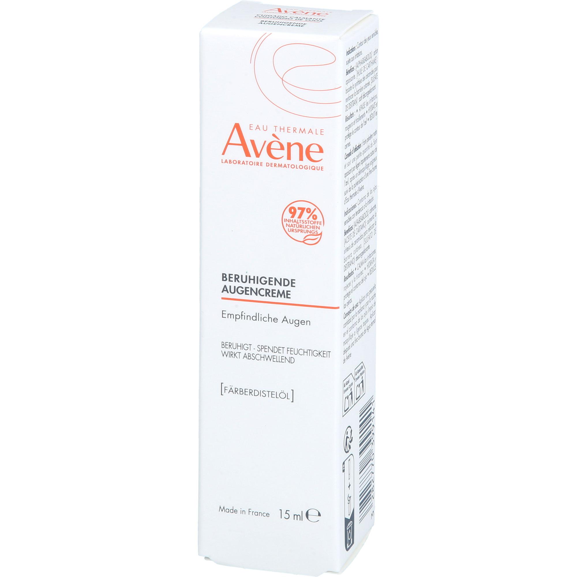 Avene Beruhigende Augencreme 15 ml PIERRE FABRE DERMO KOSMETIK bei onfy.de kaufen 19465629