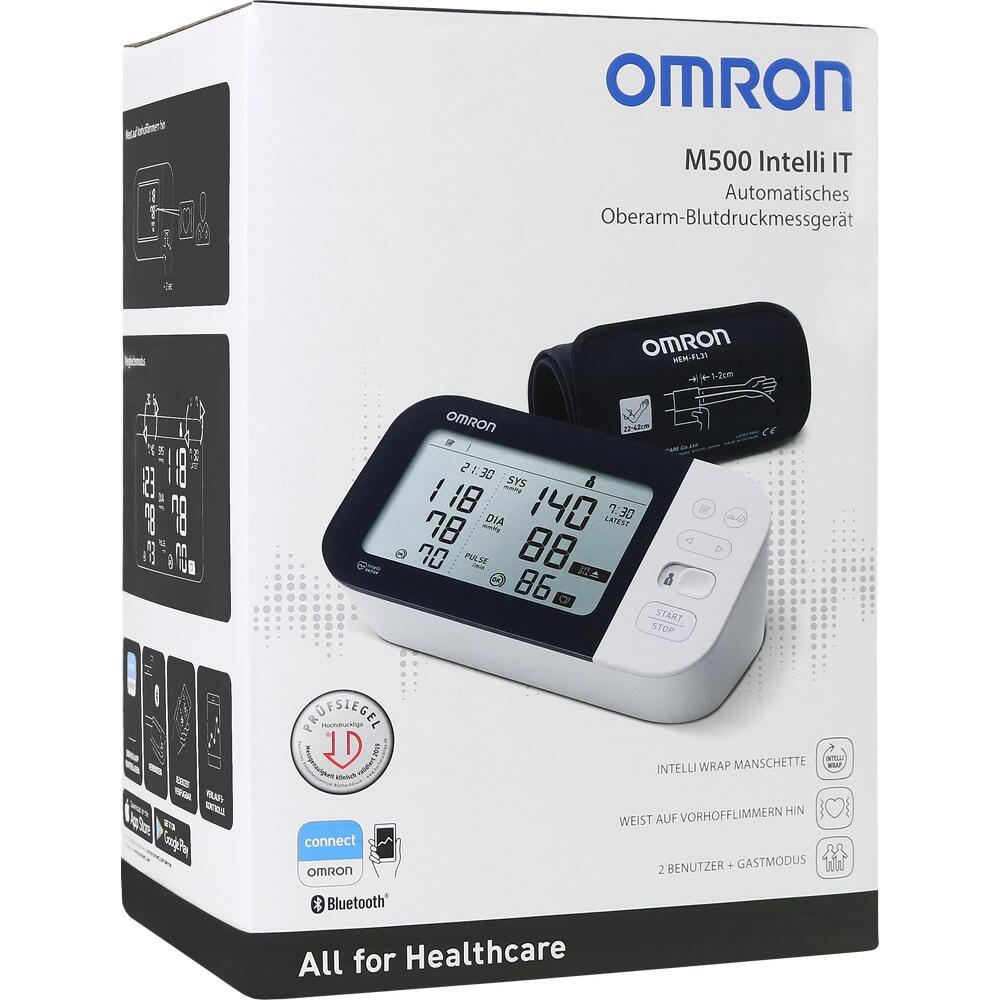 Omron M500 Intelli It Oberarm Blutdruckmessgerät 1 St HERMES  
