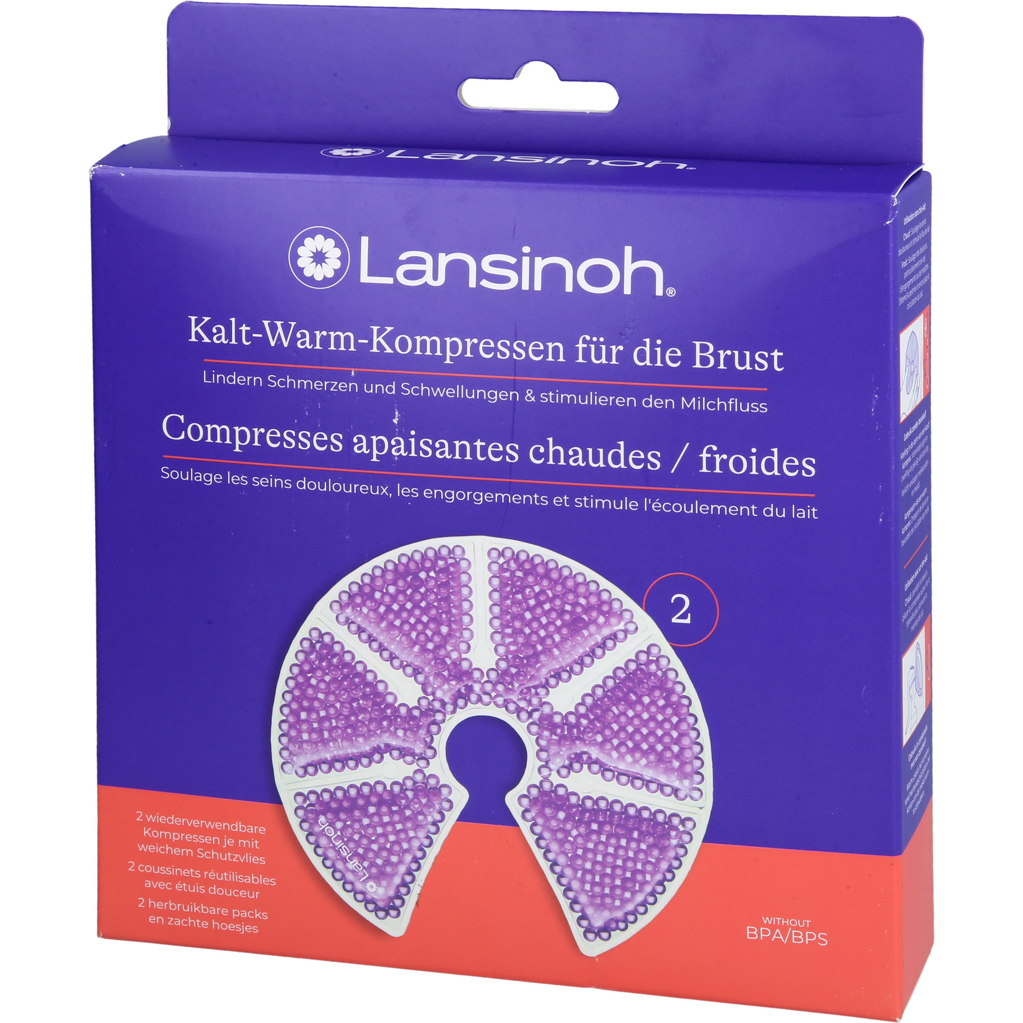 Lansinoh Kalt-Warm-Kompressen für die Brust 2 St Lansinoh Laboratories Inc. Niederlassung Deutschland bei onfy.de kaufen 19132307