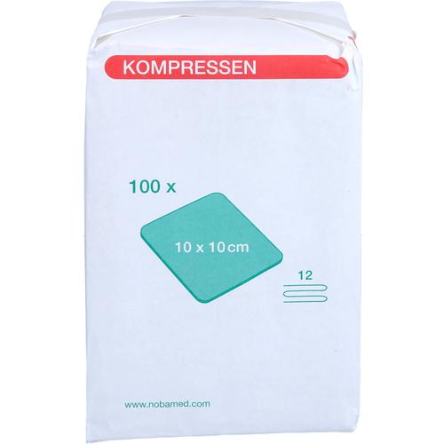 Mullkompresse 10x10cm 12Fach Grün 100 St NOBAMED Paul Danz bei onfy.de kaufen 04104179
