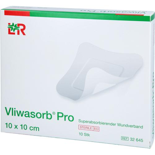 Vliwasorb pro Superabsorb.komp.steril 10x10 cm 10 St Avitamed bei onfy.de kaufen 19557432
