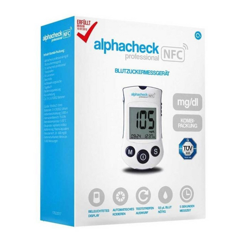 Alphacheck Professional Bzmg mg/Dl Kombipackung 1 St Berger Med bei onfy.de kaufen 12910782