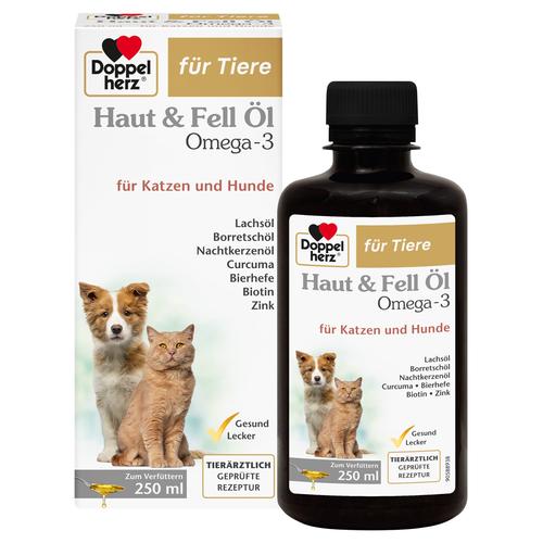 Doppelherz für Tiere Haut&Fell Öl für Katzen+hunde 250 ml Queisser Pharma bei onfy.de kaufen 17305548