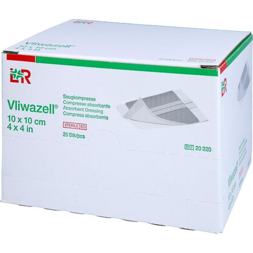 Vliwazell Saugkompressen Steril 10x10 cm 25 St EurimPharm Arzneimittel bei onfy.de kaufen 18672125