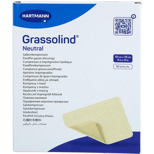 Grassolind Salbenkompressen 10x10 cm Steril 10 St Medi-Spezial bei onfy.de kaufen 19647477