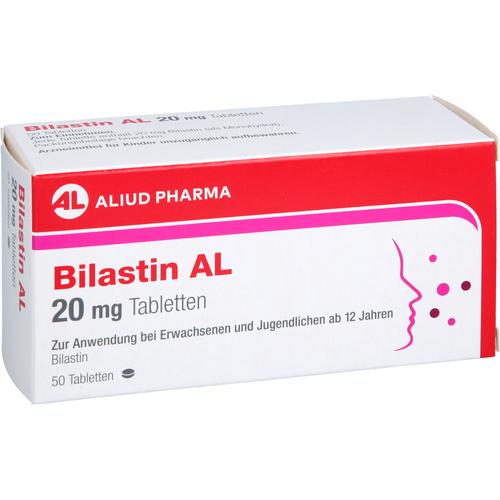 Bilastin Al 20 mg Tabletten 50 St ALIUD Pharma bei onfy.de kaufen 19752843