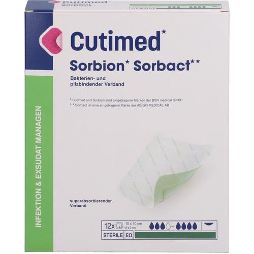 Cutimed Sorbion Sorbact Wundauflage 10x10 cm 12 St Acti Medi bei onfy.de kaufen 19347278