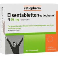 Eisentabletten-Ratiopharm N 50mg Filmtabletten null