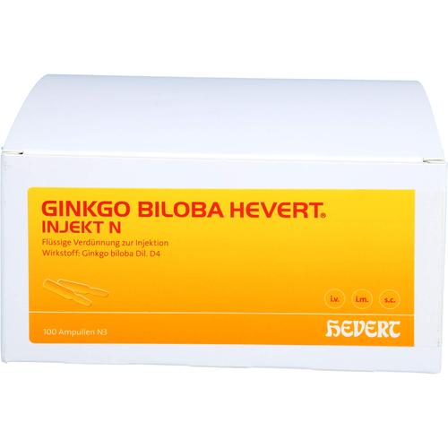 Ginkgo Biloba Hevert Injekt N 100x2 ml Hevert-Arzneimittel bei onfy.de kaufen 18092876