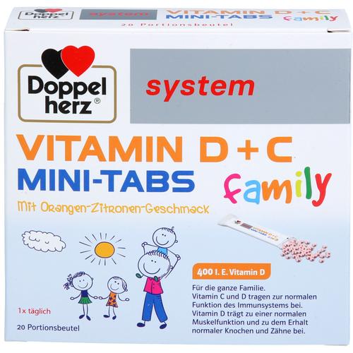 Doppelherz Vitamin D + C Mini-Tabs Family System 20 St Queisser Pharma bei onfy.de kaufen 19406785