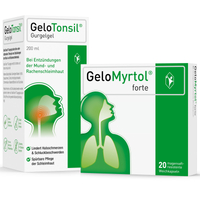 GeloMyrtol forte 20 St + GeloTonsil Gurgelgel 2000000000237