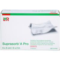 Suprasorb A pro Calciumalginat Kompresse 5x5 cm null