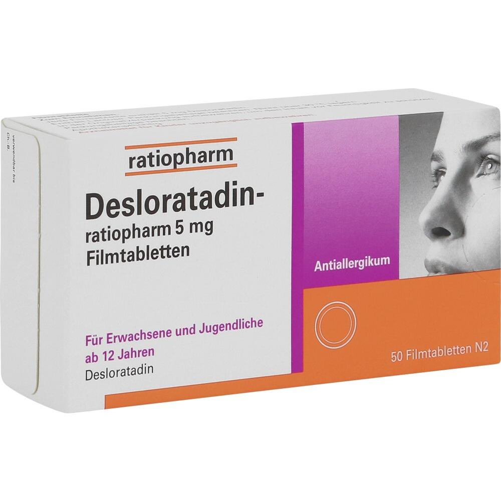 Desloratadin-Ratiopharm 5 mg Filmtabletten