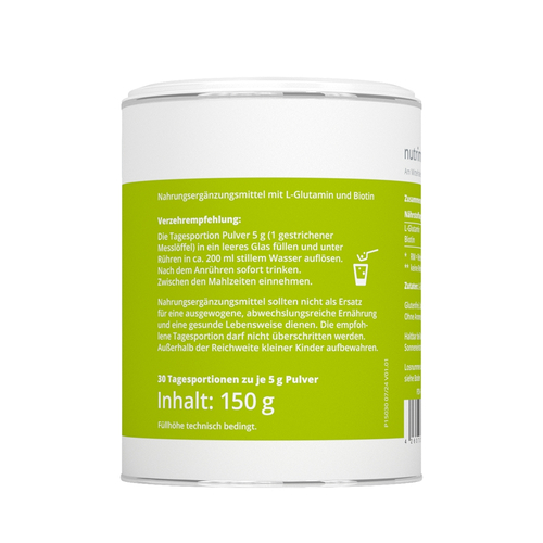 Mybiotik Glutamin 5000 150 g nutrimmun bei onfy.de kaufen 19448281