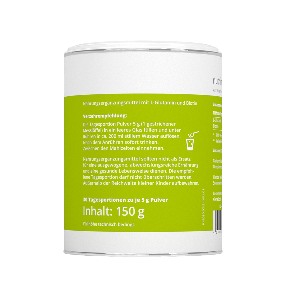 Mybiotik Glutamin 5000 150 g nutrimmun bei onfy.de kaufen 19448281