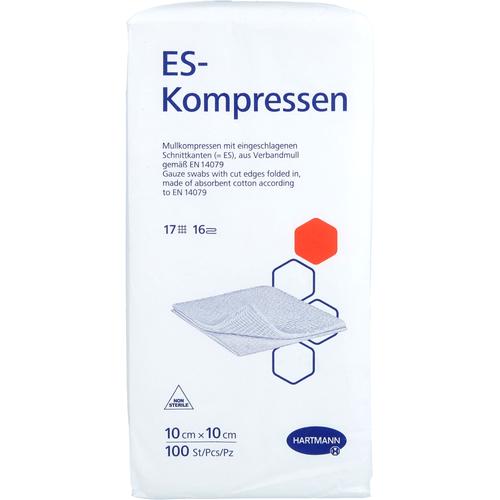 Es-Kompressen Unsteril 10x10 cm 16Fach 100 St ToValCare bei onfy.de kaufen 19786144