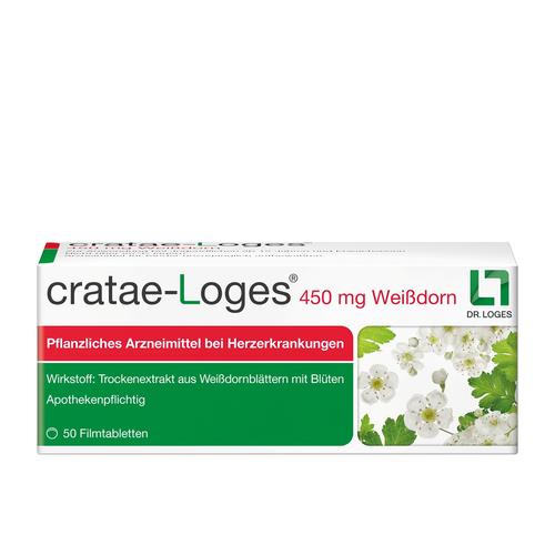 Cratae-Loges 450 mg Weißdorn 50 St Dr. Loges bei onfy.de kaufen 17611297