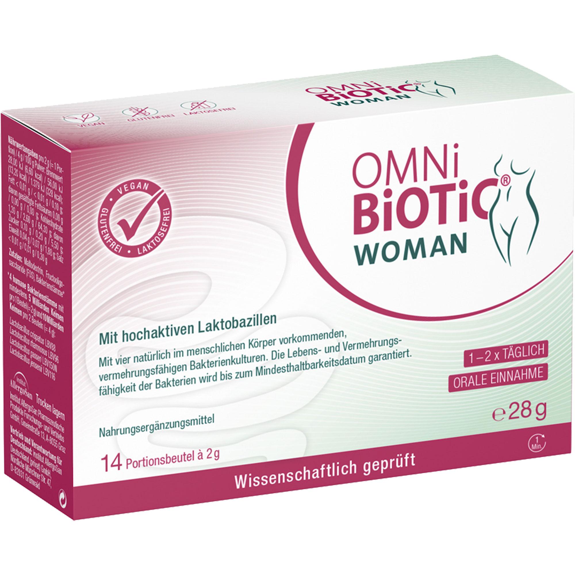 Omni Biotic Woman 14x2 g INSTITUT ALLERGOSAN Deutschland (privat) bei onfy.de kaufen 19374950