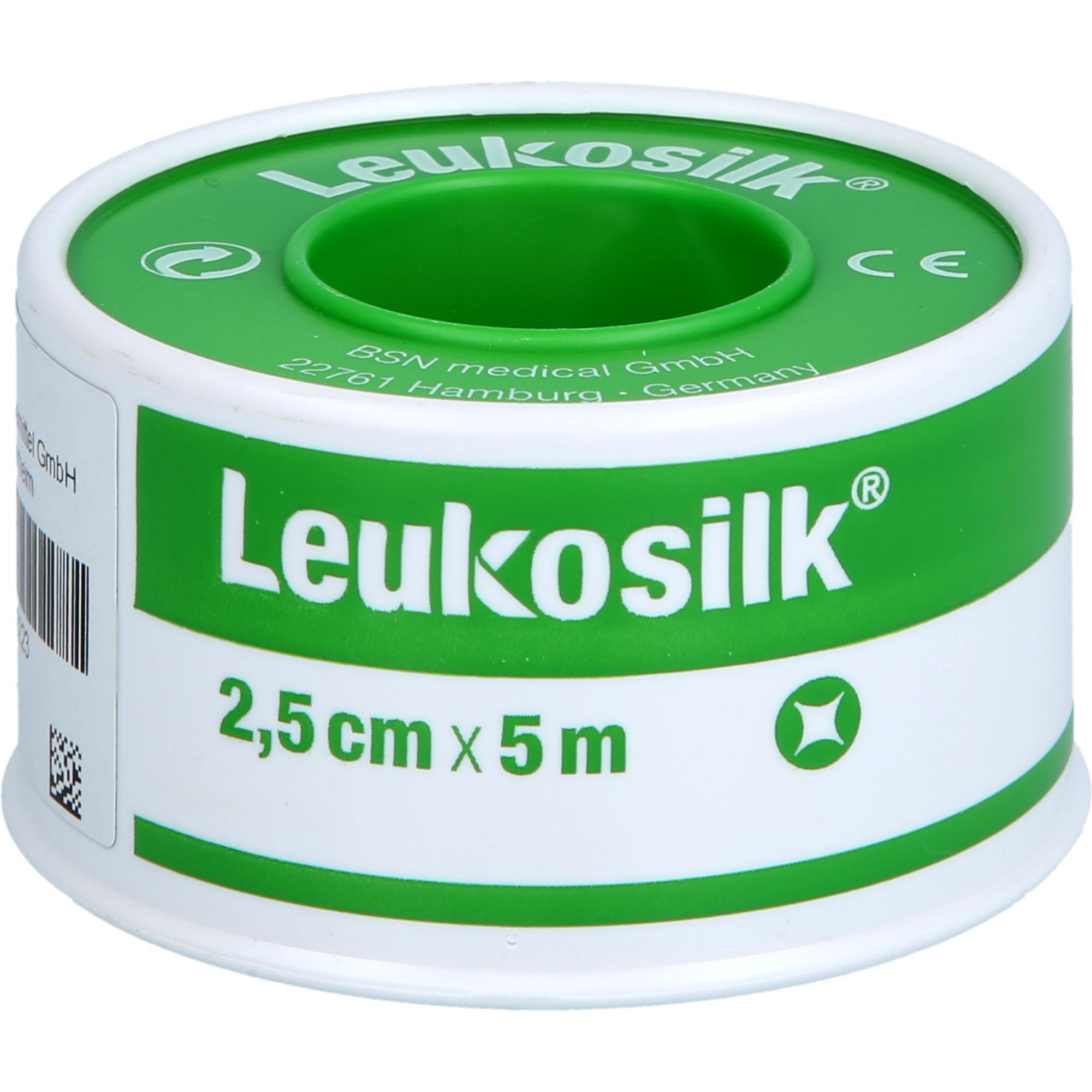 Leukosilk 2.5 cmx5 M 1 St EurimPharm Arzneimittel bei onfy.de kaufen 18363223