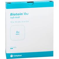 Biatain Ibu Schaumverband 10x10cm Sanft Haftend null