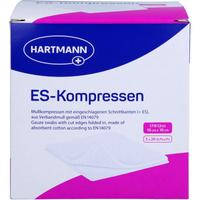 Es-Kompressen Steril 10x10 cm 12Fach Großpackung null