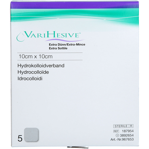 Varihesive Extra Dünn 10x10 cm Hkv Hydroakt.967653 5 St ToRa Pharma bei onfy.de kaufen 14061560