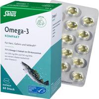 Omega-3 Kompakt aus Reinem Alaska-Seelachsöl Salus null